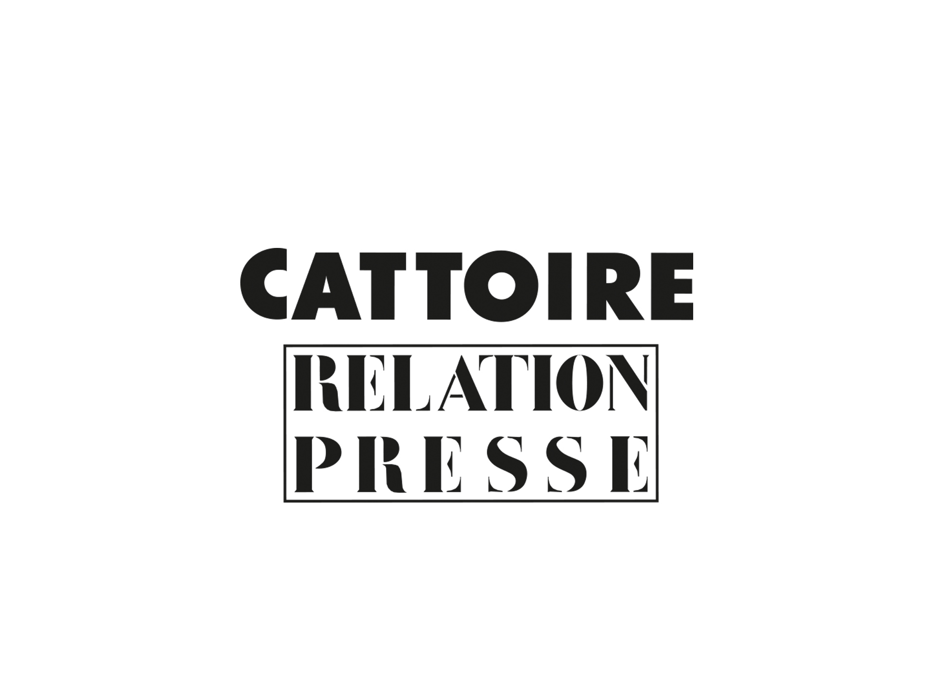 Cattoire, Relation presse