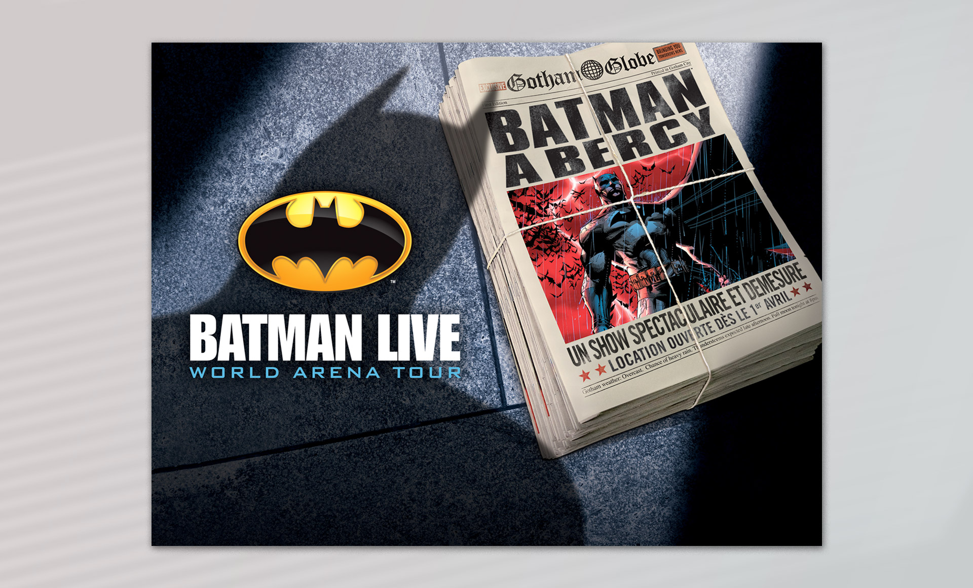 Spectacle Batman Live, 2011