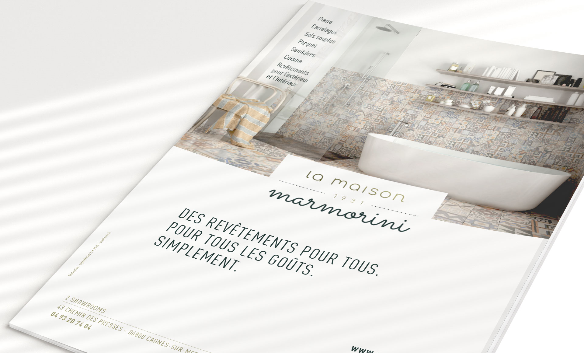 Marmorini catalogue, 2019