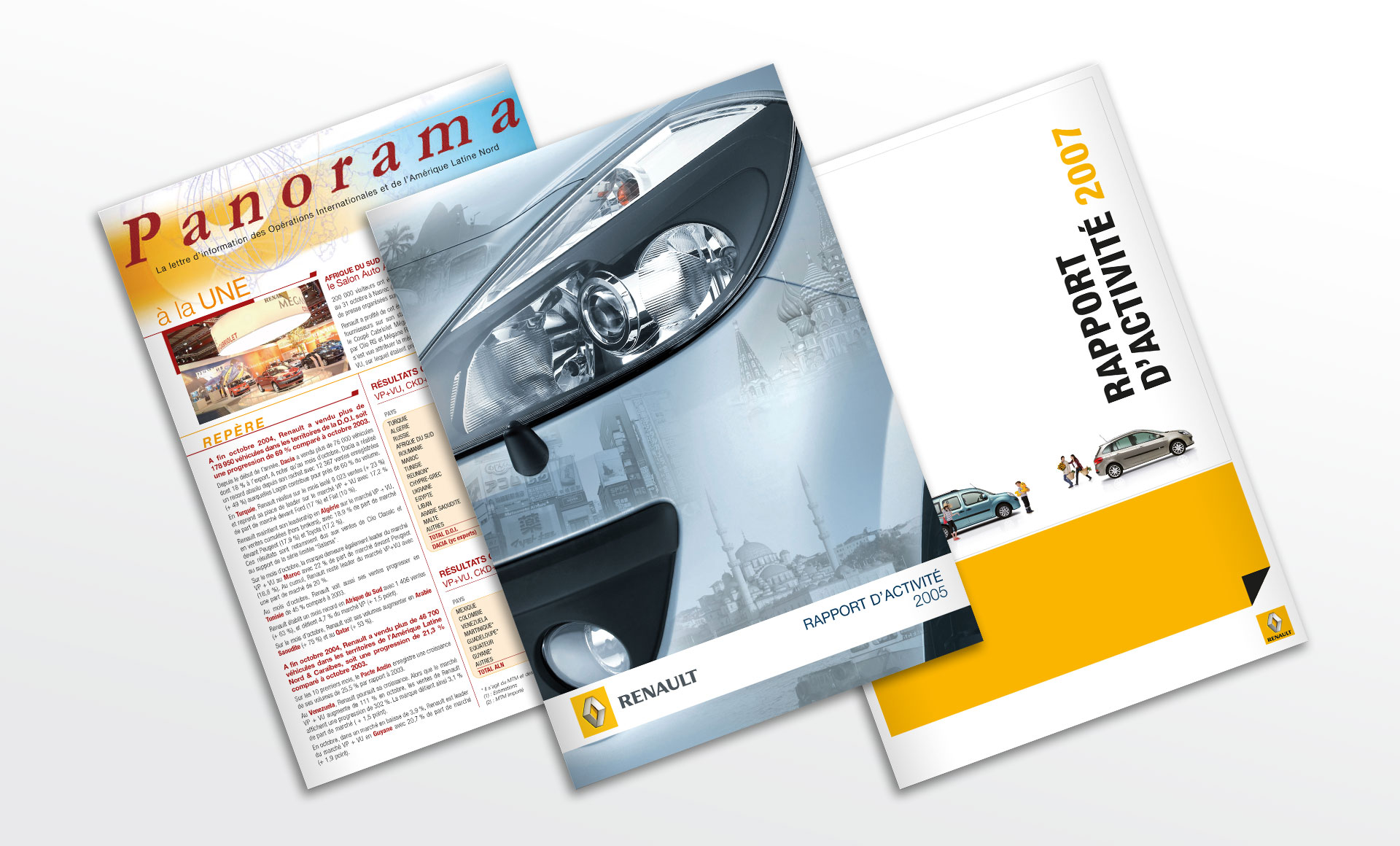 Groupe Renault, Lettres et rapports d'activité de 2004 à 2007
