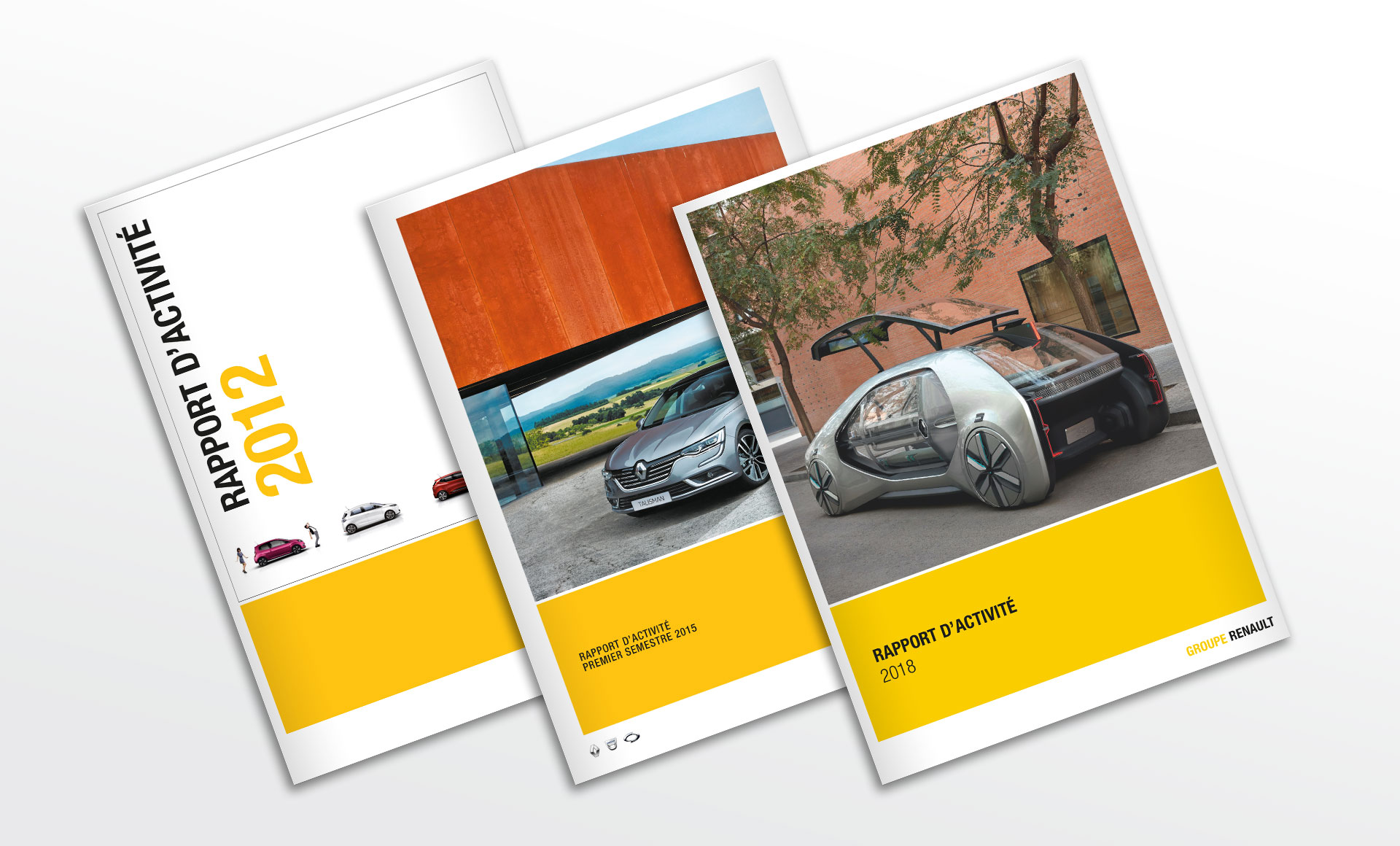 Groupe Renault, Rapports d'activité 2012 à 2018